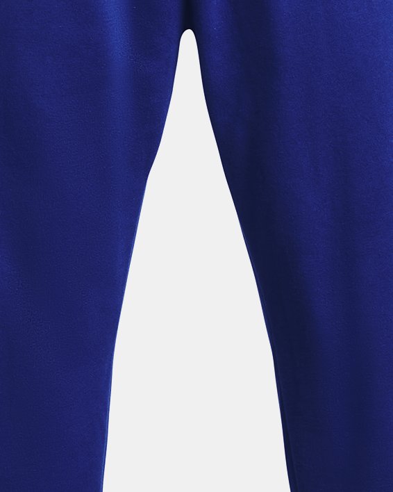 Jogger de tejido Fleece UA Rival para hombre, Blue, pdpMainDesktop image number 4