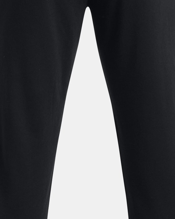 Men's UA Rival Fleece Graphic Joggers in Black image number 5