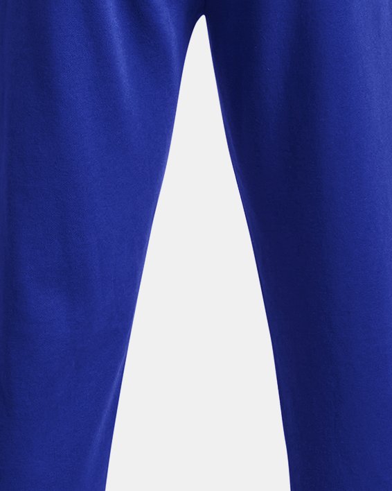 Pantalones de Entrenamiento UA Rival Fleece Graphic para Hombre, Blue, pdpMainDesktop image number 5