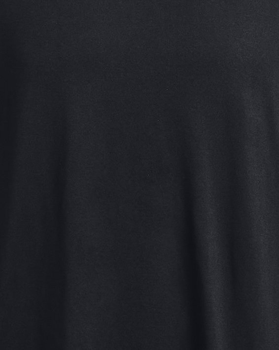 Men's UA Tech™ Print Fill Long Sleeve in Black image number 4