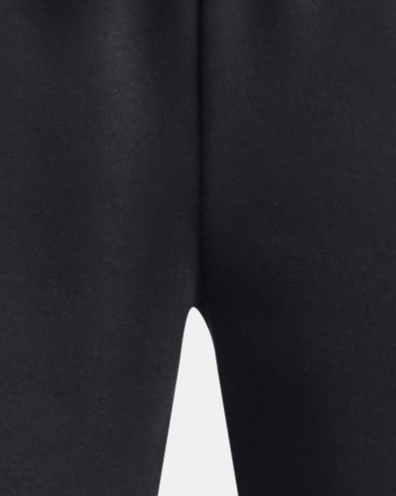 Boys' UA Rival Fleece Shorts, Black, pdpMainDesktop image number 0