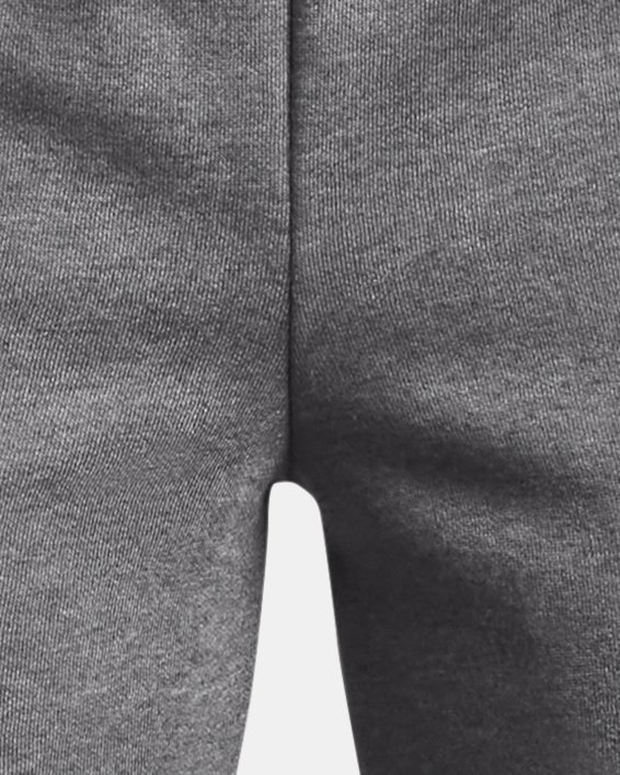 Boys' UA Rival Fleece Shorts, Gray, pdpMainDesktop image number 0