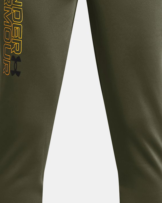 Jogger Armour Fleece® Graphic da ragazzo, Green, pdpMainDesktop image number 0