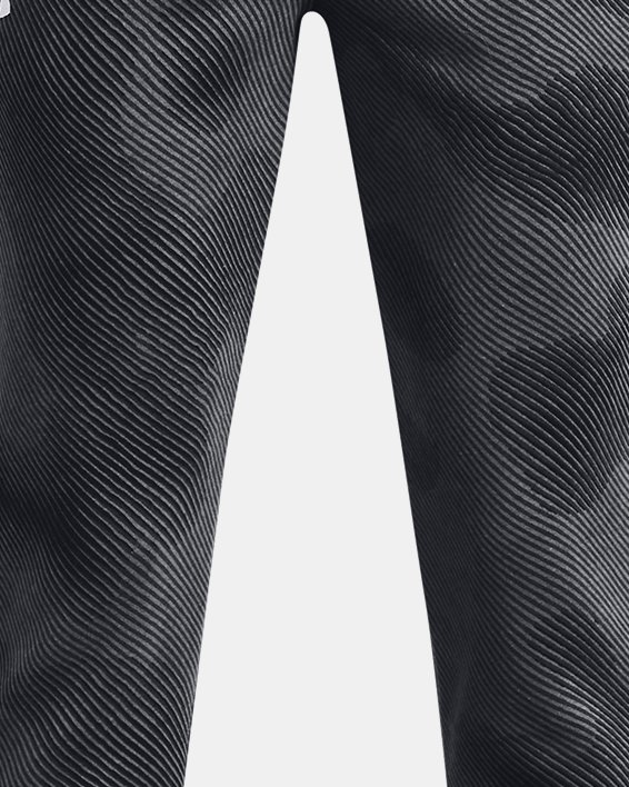 Pantalones de Entrenamiento UA Rival Fleece Printed para Niño, Black, pdpMainDesktop image number 0