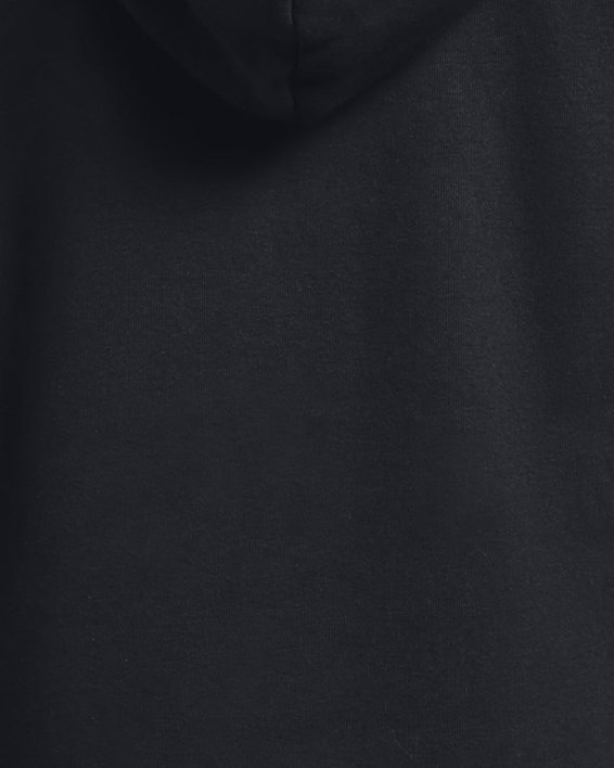 UA Rival Fleece-Hoodie mit großem Logo für Jungen, Black, pdpMainDesktop image number 1