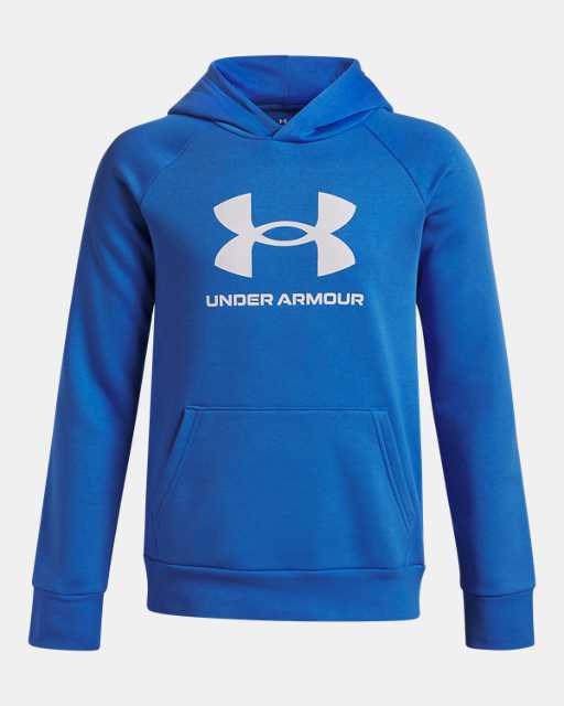 Jongenshoodie UA Rival Fleece Big Logo Jongenshoodie UA Rival Fleece Big Logo