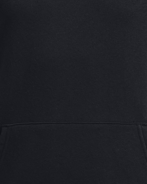 Boys' UA Rival Fleece Hoodie, Black, pdpMainDesktop image number 0