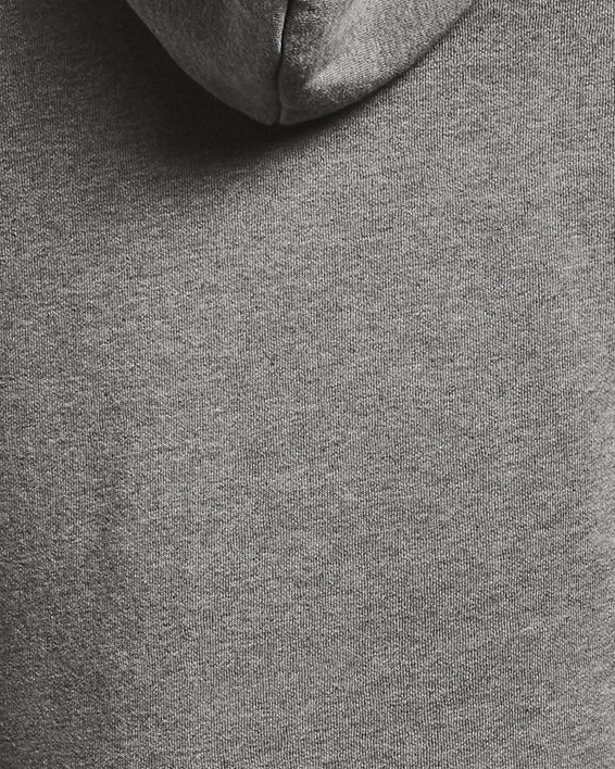Bluza chłopięca z kapturem UA Rival Fleece, Gray, pdpMainDesktop image number 1