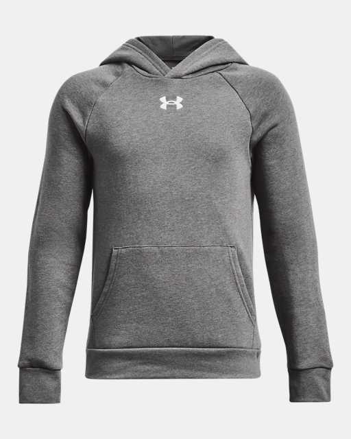 Sudadera con capucha UA Rival Fleece para niño Sudadera con capucha UA Rival Fleece para niño