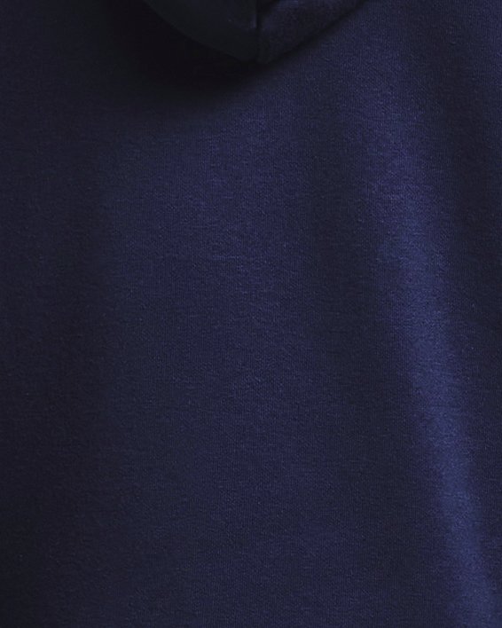 Bluza chłopięca z kapturem UA Rival Fleece, Blue, pdpMainDesktop image number 1