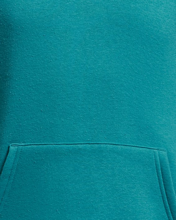 Bluza chłopięca z kapturem UA Rival Fleece, Blue, pdpMainDesktop image number 0