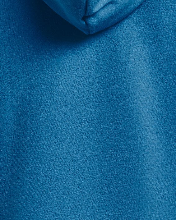Boys' UA Rival Fleece Hoodie, Blue, pdpMainDesktop image number 1