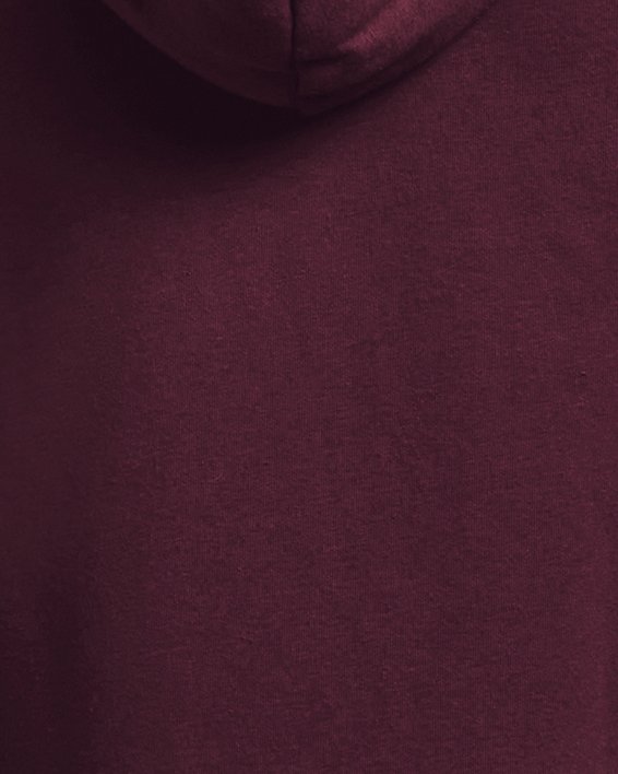 Bluza chłopięca z kapturem UA Rival Fleece, Maroon, pdpMainDesktop image number 1