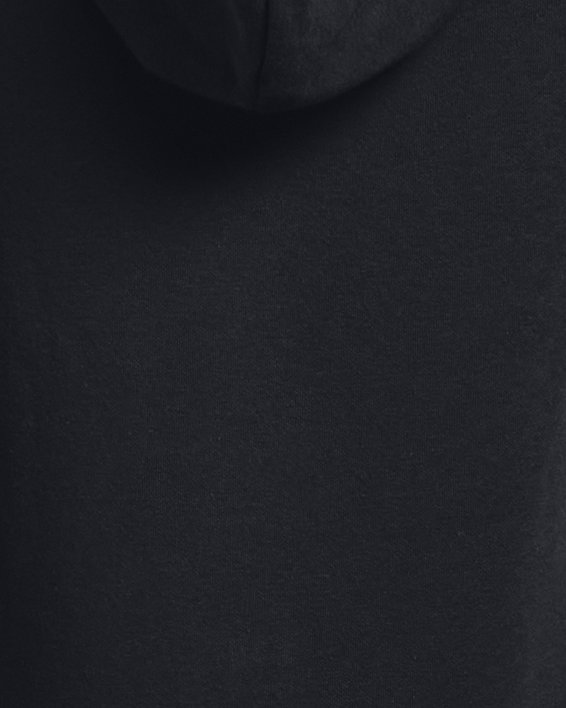 UA Rival Fleece-Hoodie mit durchgehendem Zip für Jungen, Black, pdpMainDesktop image number 1
