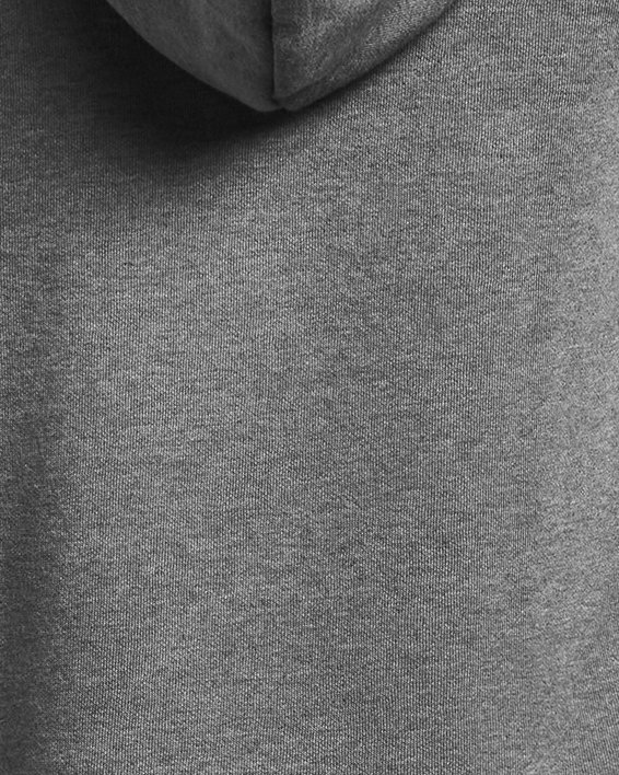 UA Rival Fleece-Hoodie mit durchgehendem Zip für Jungen, Gray, pdpMainDesktop image number 1