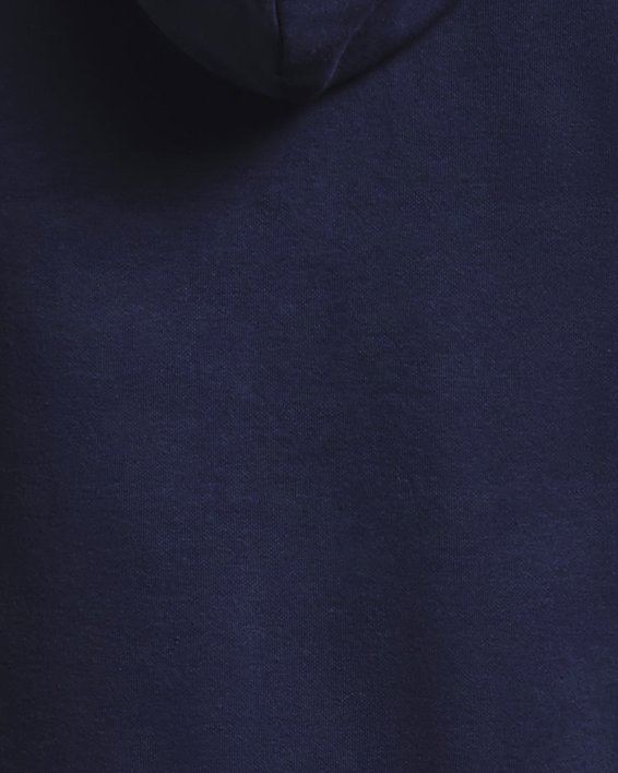 UA Rival Fleece-Hoodie mit durchgehendem Zip für Jungen, Blue, pdpMainDesktop image number 1