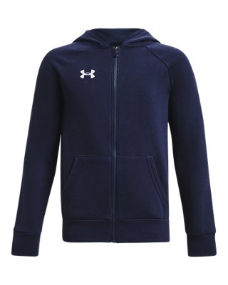 Boys' UA Rival Fleece Full-Zip Hoodie | Under Armour