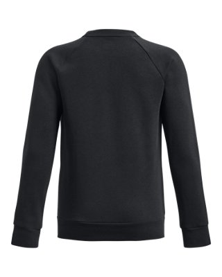 Sudadera UA Rival Fleece para ni&ntilde;o, Black, pdpMainDesktop image number 1