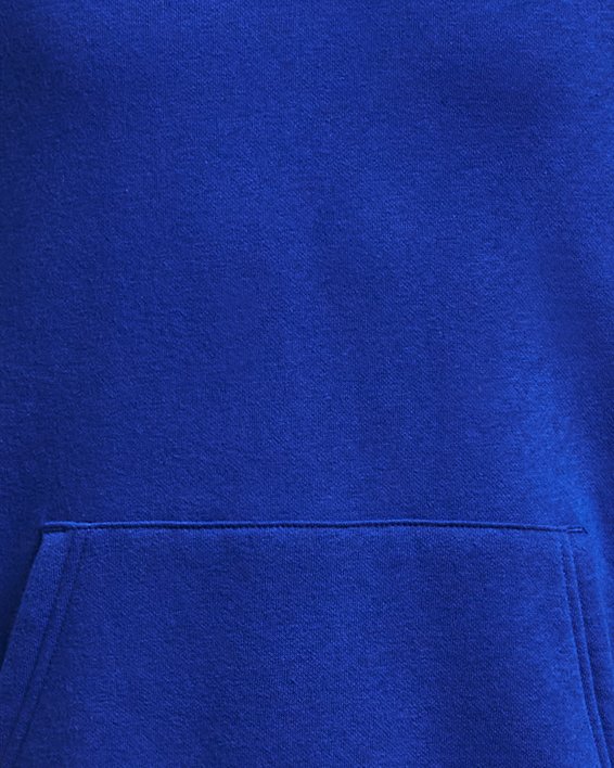 Sudadera con capucha UA Rival Fleece Graphic para niño, Blue, pdpMainDesktop image number 0