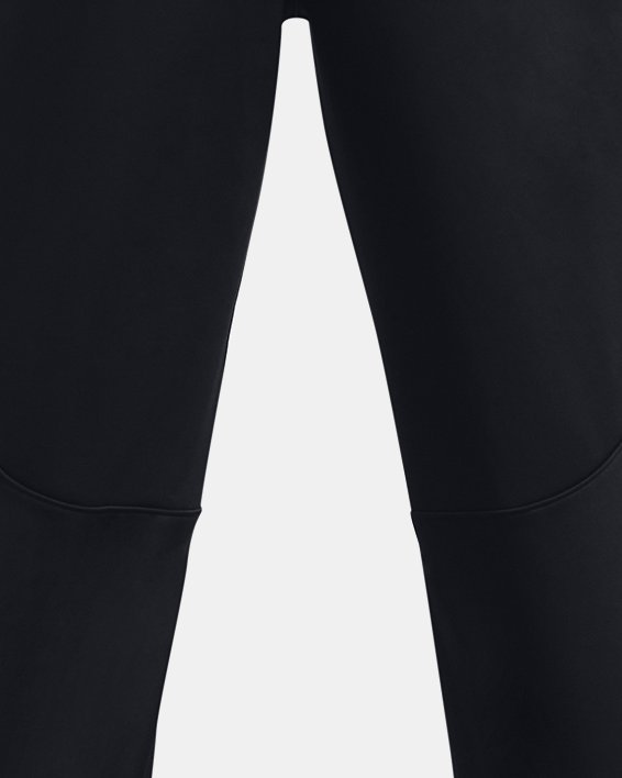 Men's UA Unstoppable Bonded Tapered Pants in Black image number 12