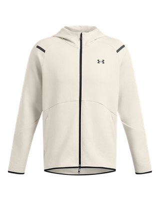 UA Unstoppable Fleece, White, pdpMainDesktop image number 4