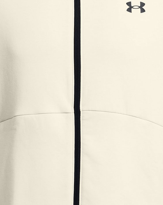 Herenshirt UA Unstoppable Fleece met volledige rits, Brown, pdpMainDesktop image number 4