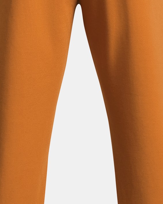 Pantalones de entrenamiento UA Unstopabble Fleece para hombre, Orange, pdpMainDesktop image number 5