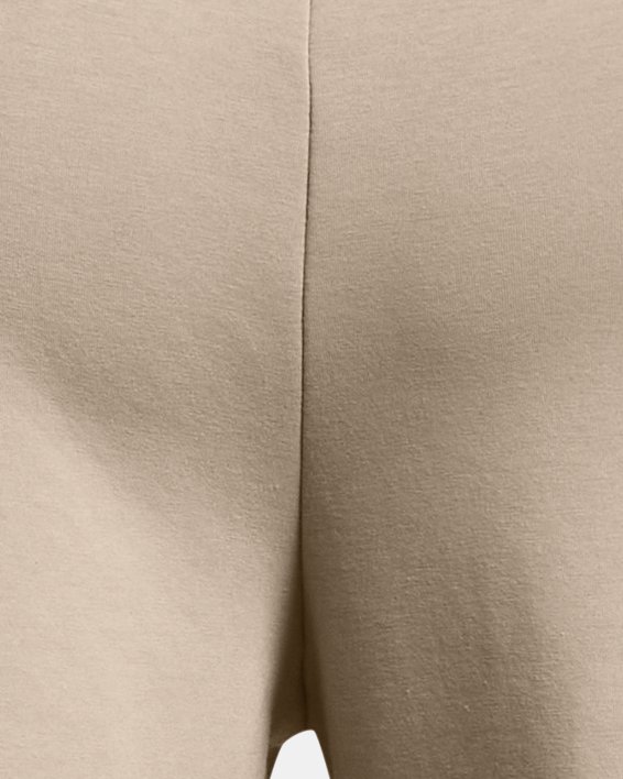Men's UA Unstoppable Fleece Shorts in Brown image number 5