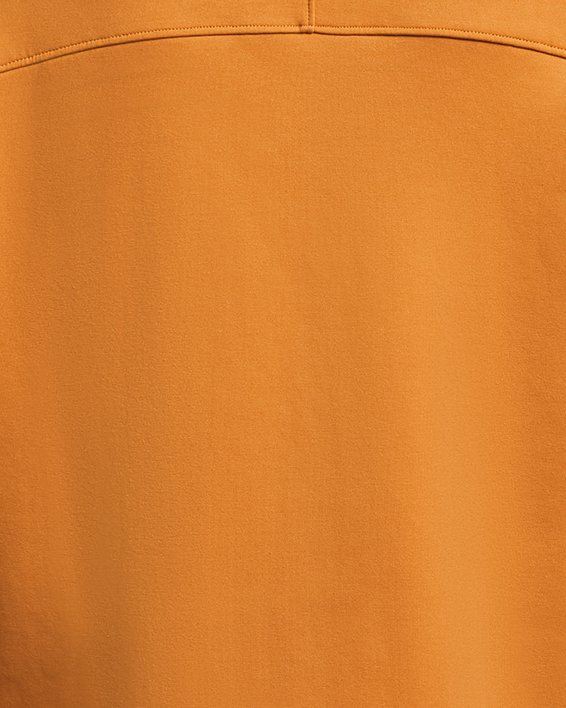 Men's UA Unstoppable Fleece ½ Zip in Orange image number 6