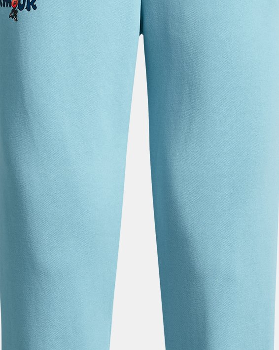 Women's UA Heavyweight Terry Joggers in Blue image number 5