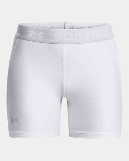 Girls' UA Softball Slider Shorts