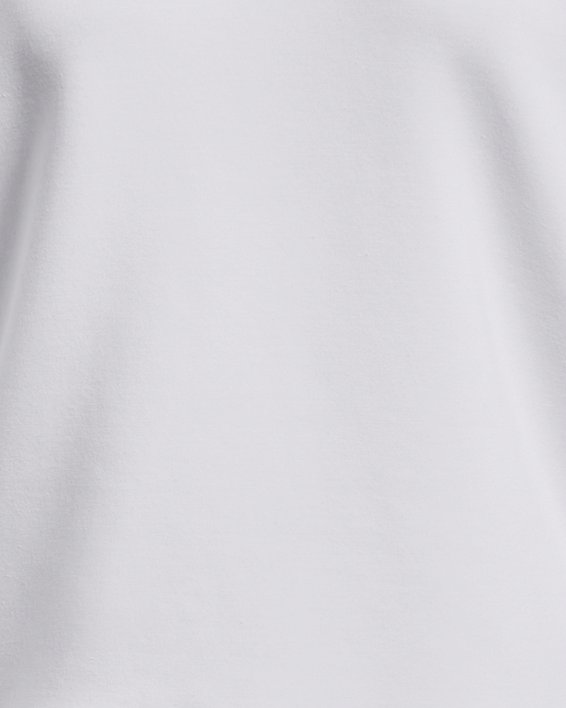 Damesshirt UA Unstoppable Fleece met ronde hals, White, pdpMainDesktop image number 5