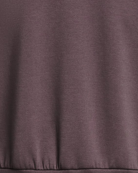 Parte de arriba con cremallera completa UA Unstoppable Fleece para mujer, Gray, pdpMainDesktop image number 5