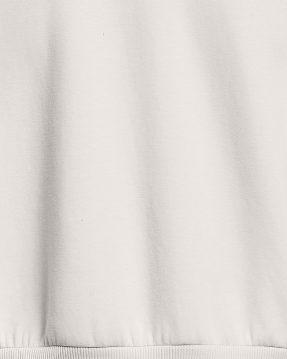 Parte de arriba con cremallera completa UA Unstoppable Fleece para mujer, White, pdpMainDesktop image number 5