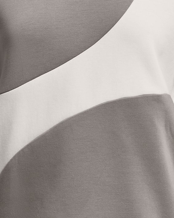 Damesshirt UA Unstoppable Fleece met ronde hals, Gray, pdpMainDesktop image number 6