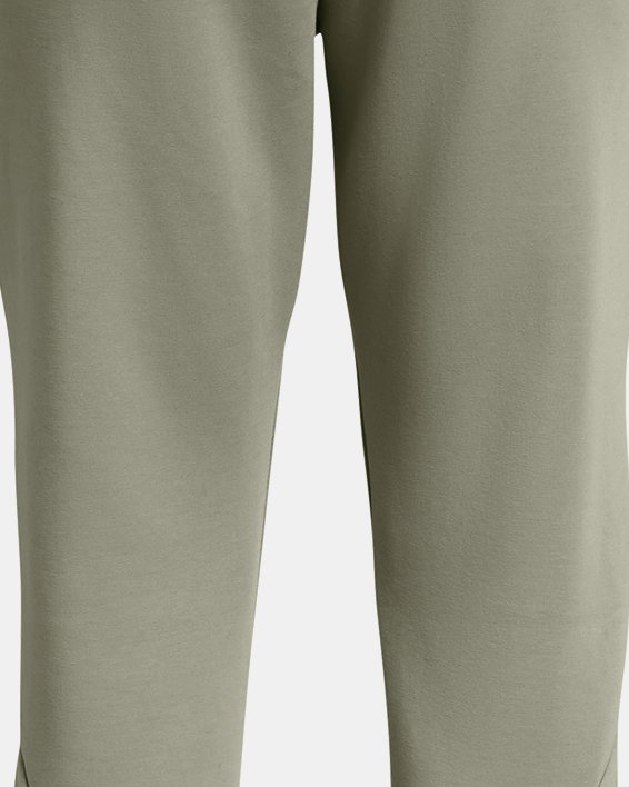Women's UA Unstoppable Fleece Joggers in Green image number 5