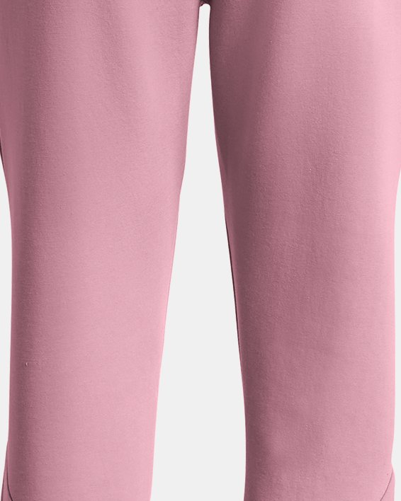 Women's UA Unstoppable Fleece Joggers in Pink image number 6