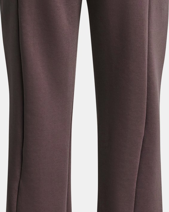 Women's UA Unstoppable Fleece Split Pants, Gray, pdpMainDesktop image number 5