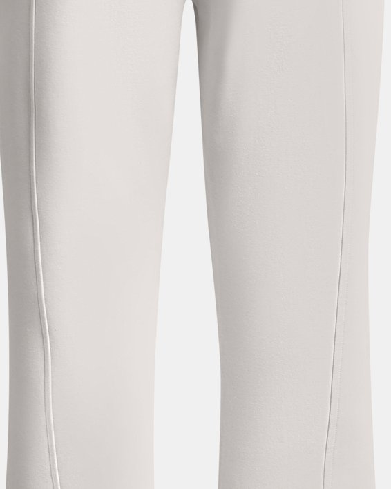 Pantaloni UA Unstoppable Fleece Split da donna, White, pdpMainDesktop image number 7