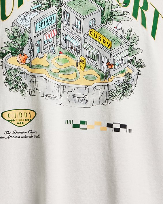 Men's Curry Land Heavyweight Short Sleeve image number 4