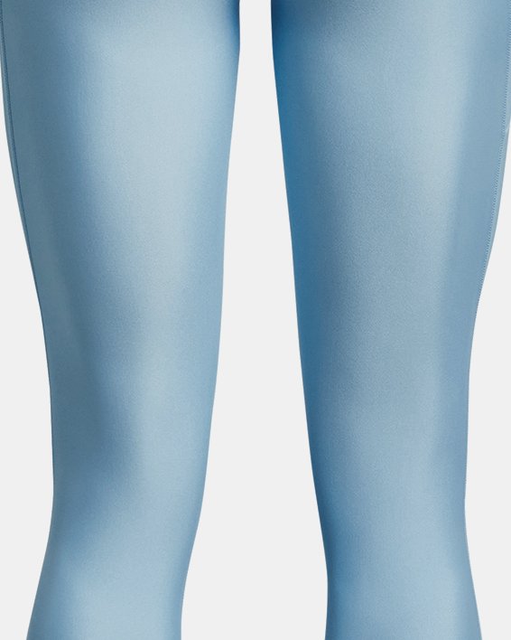 Women's HeatGear® Evolved Graphic Leggings in Blue image number 5