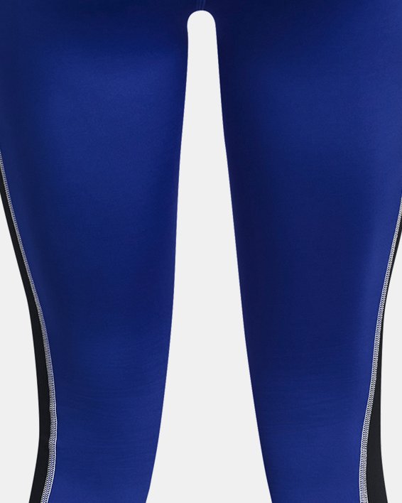 Women's UA Train Cold Weather Leggings in Blue image number 6