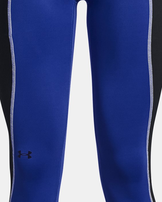 Women's UA Train Cold Weather Leggings in Blue image number 5