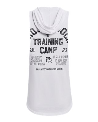 Men's Project Rock Training Sleeveless Hoodie image number 5