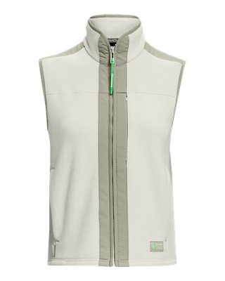 Chaleco UA Microfleece Maxx para mujer, Green, pdpMainDesktop image number 7