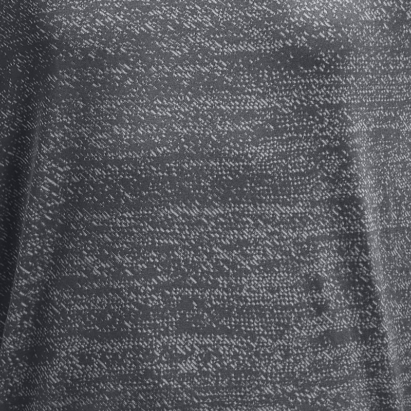 Jongensshirt Under Armour Tech™ Vent JacqUnder Armourrd met korte mouwen Pitch Grijs / Zwart YXS (122 - 127 cm)