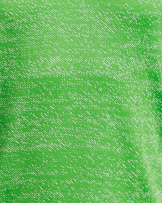 Jongensshirt UA Tech™ Vent Jacquard met korte mouwen, Green, pdpMainDesktop image number 0