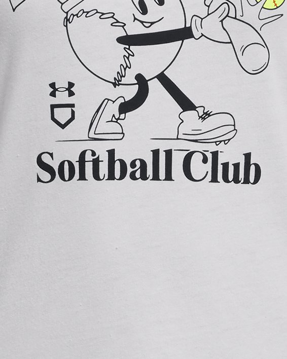 Girls' UA Softball Club Short Sleeve