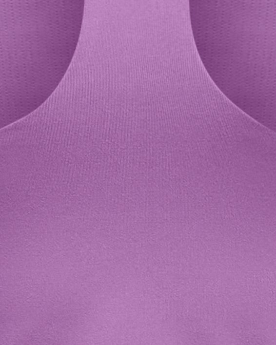 เสื้อกล้ามทรงคร็อป UA Motion สำหรับเด็กผู้หญิง in Purple image number 1