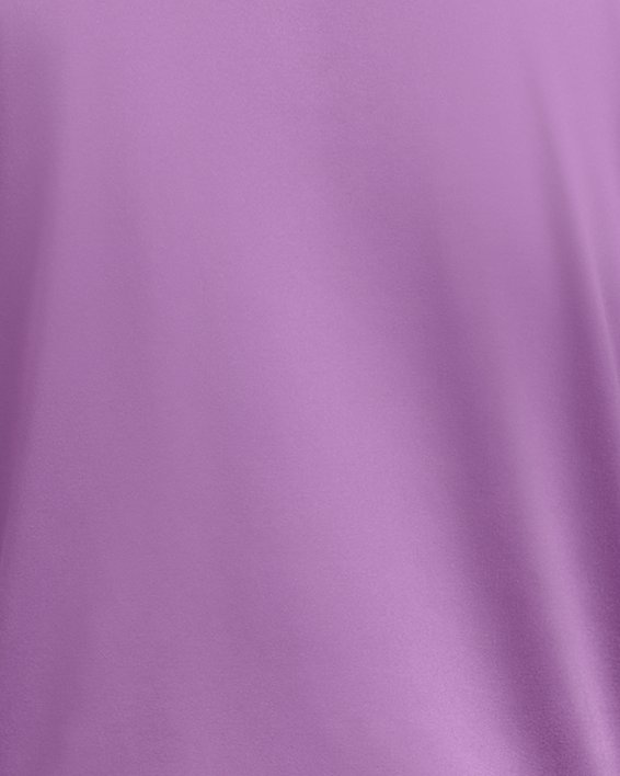 Girls' UA Motion Short Sleeve in Purple image number 1